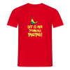 Schnurz Piepe mit Piep - Männer Premium T-Shirt - Rot
