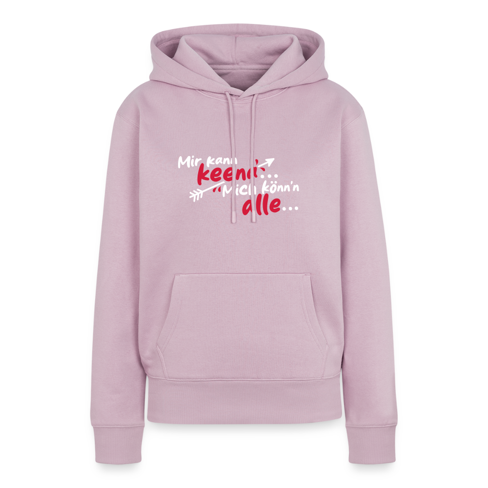 Mir kann keena... Mich könn'n alle... - Frauen Premium Hoodie - Altrosa