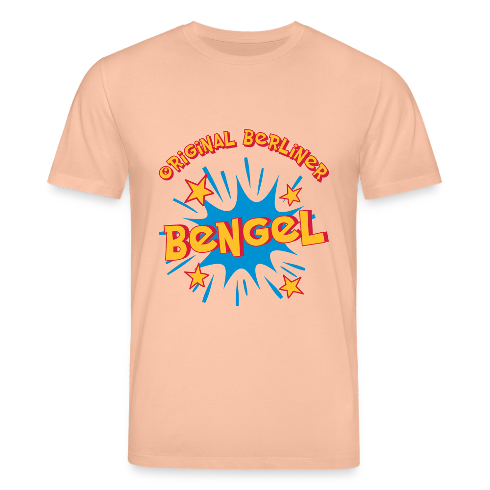 Berliner Bengel - Unisex Bio T-Shirt - Pfirsich