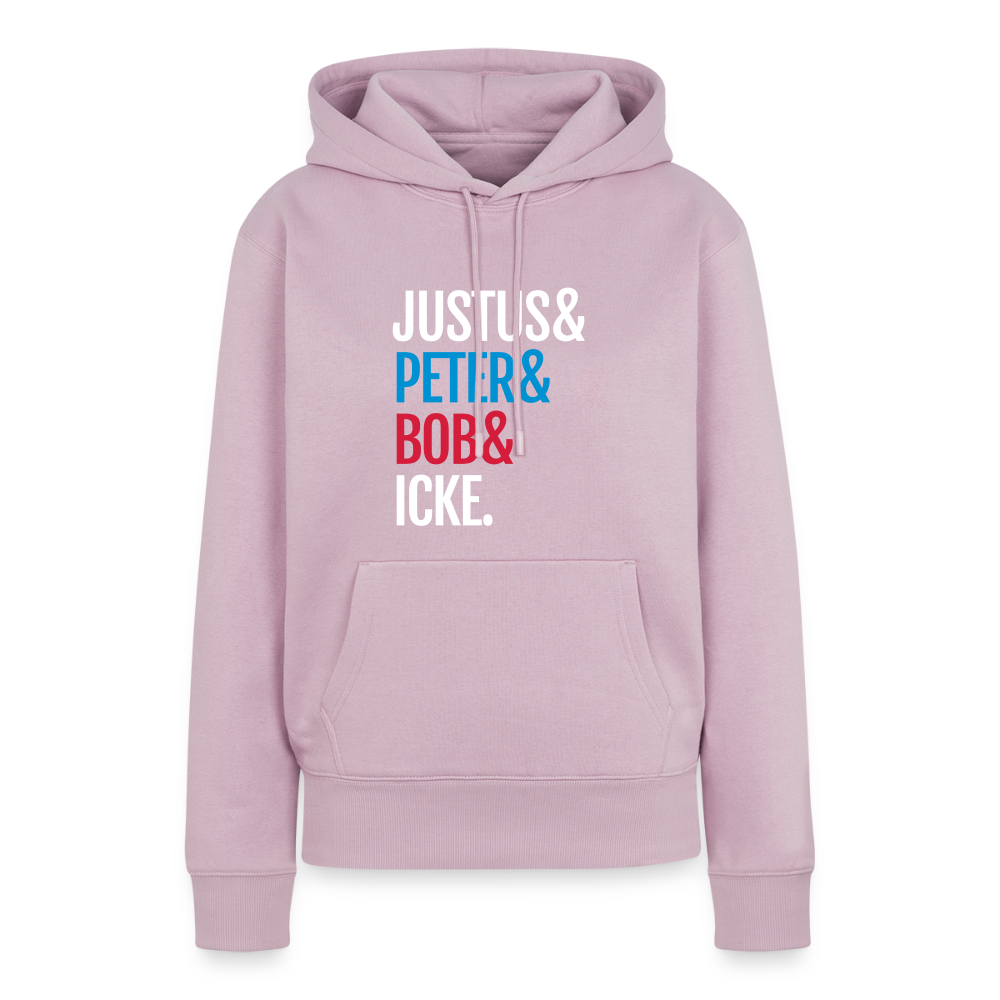 Justus & Peter & Bob & Icke - Frauen Premium Hoodie - Altrosa