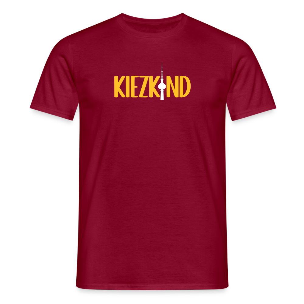 Kiezkind - Männer Premium T-Shirt - Ziegelrot