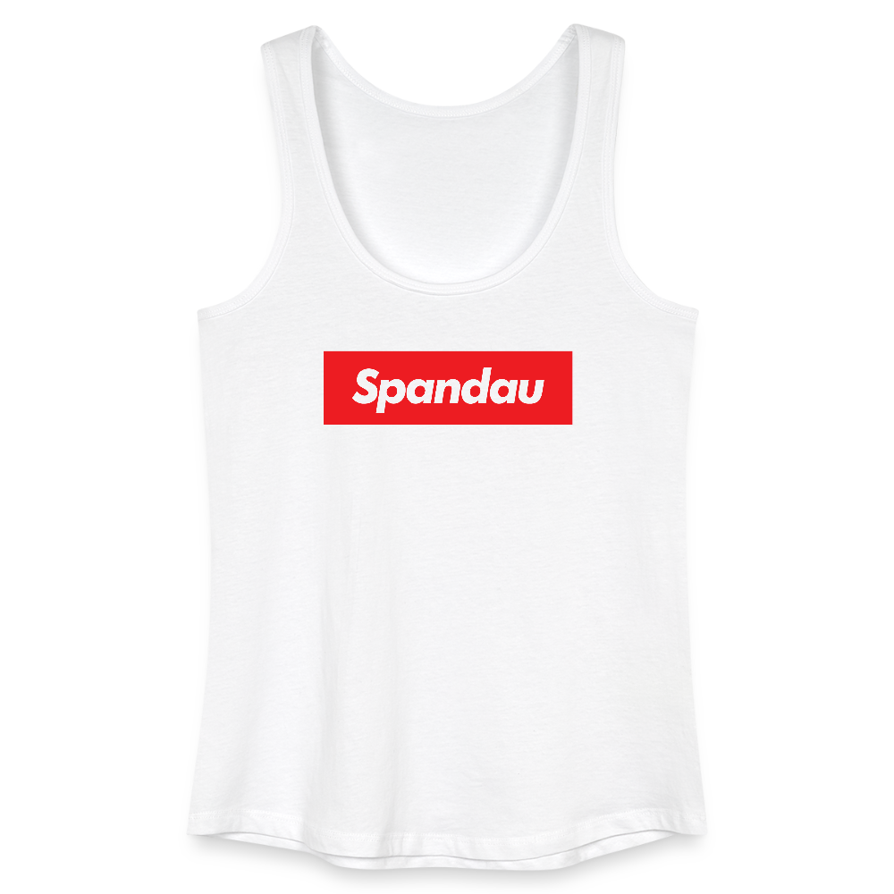 Spandau rot - Frauen Bio Tank Top - Weiß