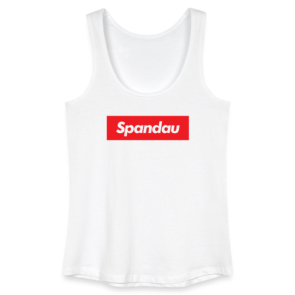 Spandau rot - Frauen Bio Tank Top - Weiß