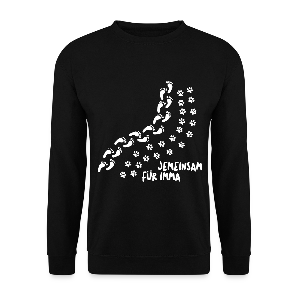 Jemeinsam Für Imma - Unisex Pullover - Schwarz