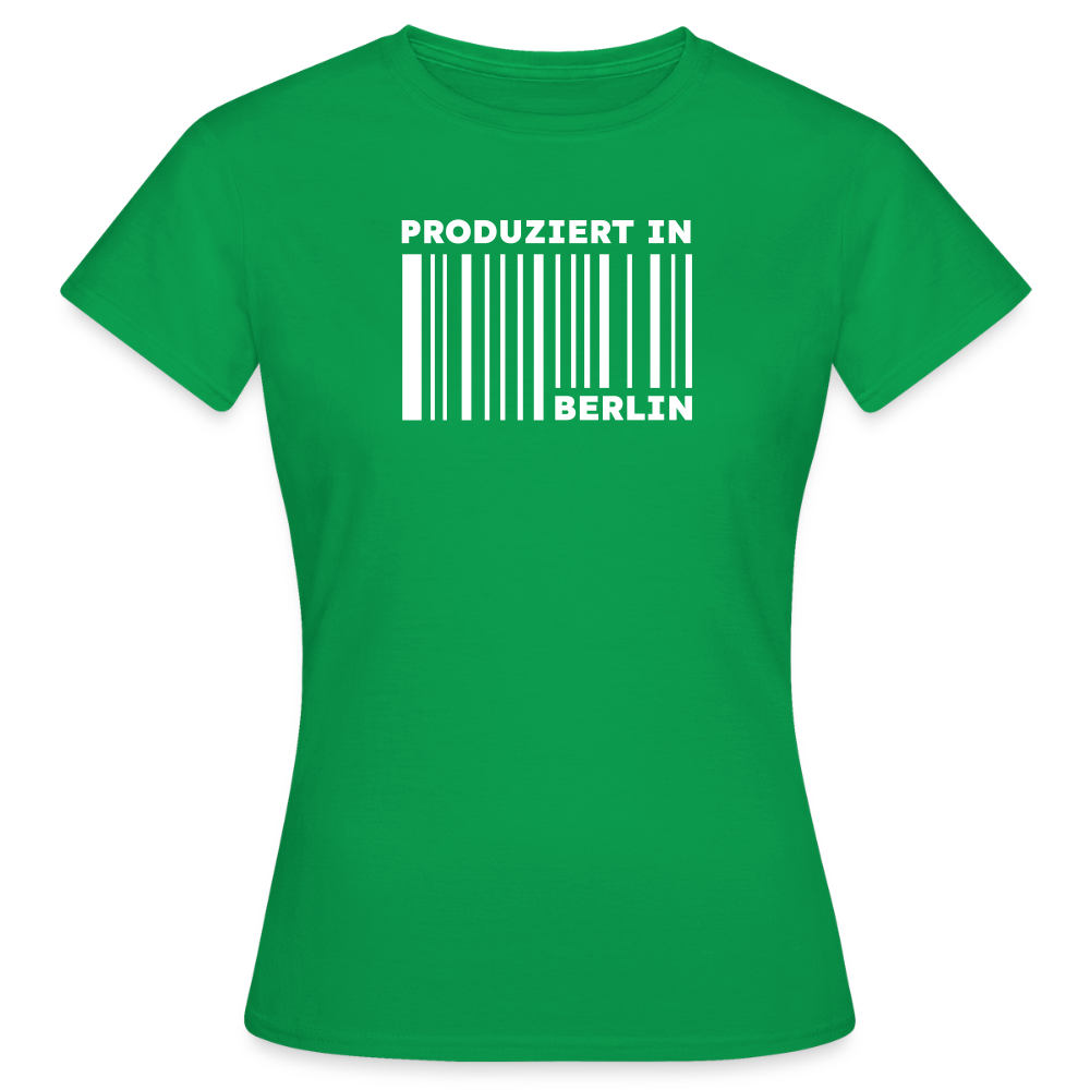 PRODUZIERT IN BERLIN - Frauen Premium T-Shirt - Kelly Green