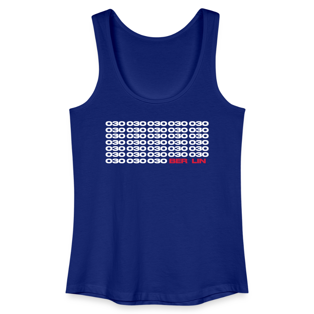 030 Berlin - Frauen Bio Tank Top - Königsblau