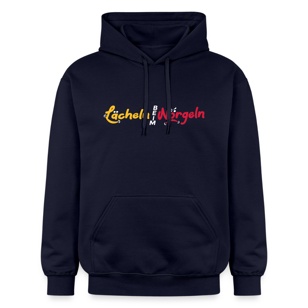 Lächeln beim Nörgeln - Hoodie - Navy
