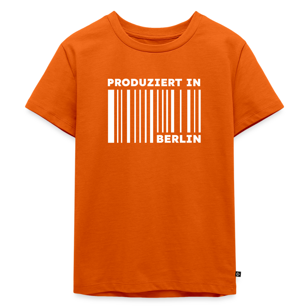 PRODUZIERT IN BERLIN - Kinder Premium T-Shirt - Orange