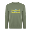 Bin jeheimnisvoll wie'n Dönerrezept. - Unisex Pullover - Armeegrün