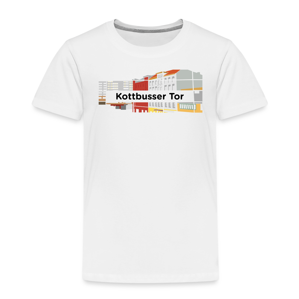 Kottbusser Tor - Kinder Premium T-Shirt - Weiß