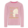 Malediven oder Marzahn - Kinder Langarmshirt - Hellrosa