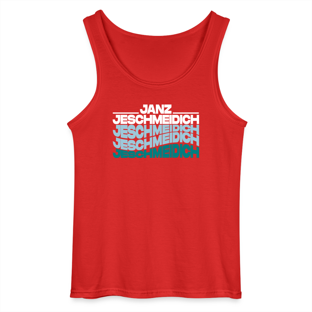 Janz Jeschmeidich - Männer Tank Top - Rot
