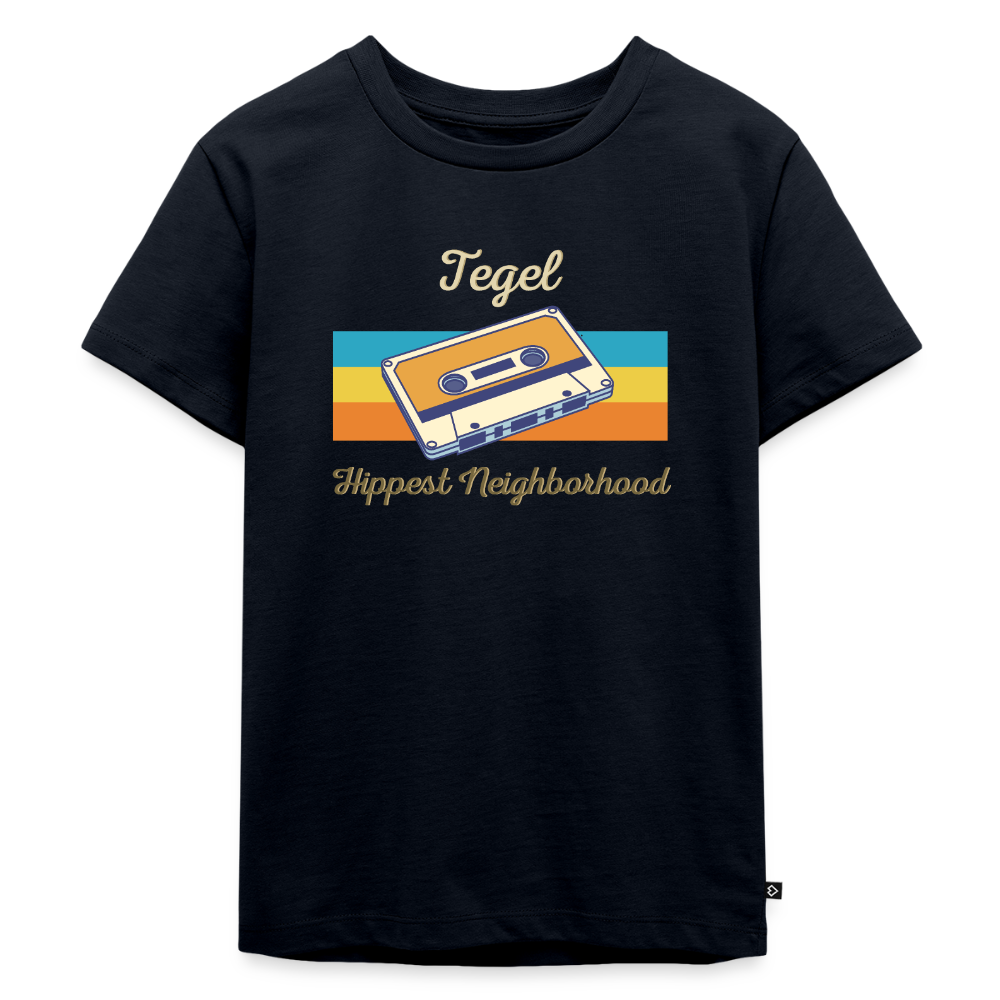 Tegel Hippest Neighborhood - Kinder Premium T-Shirt - Navy