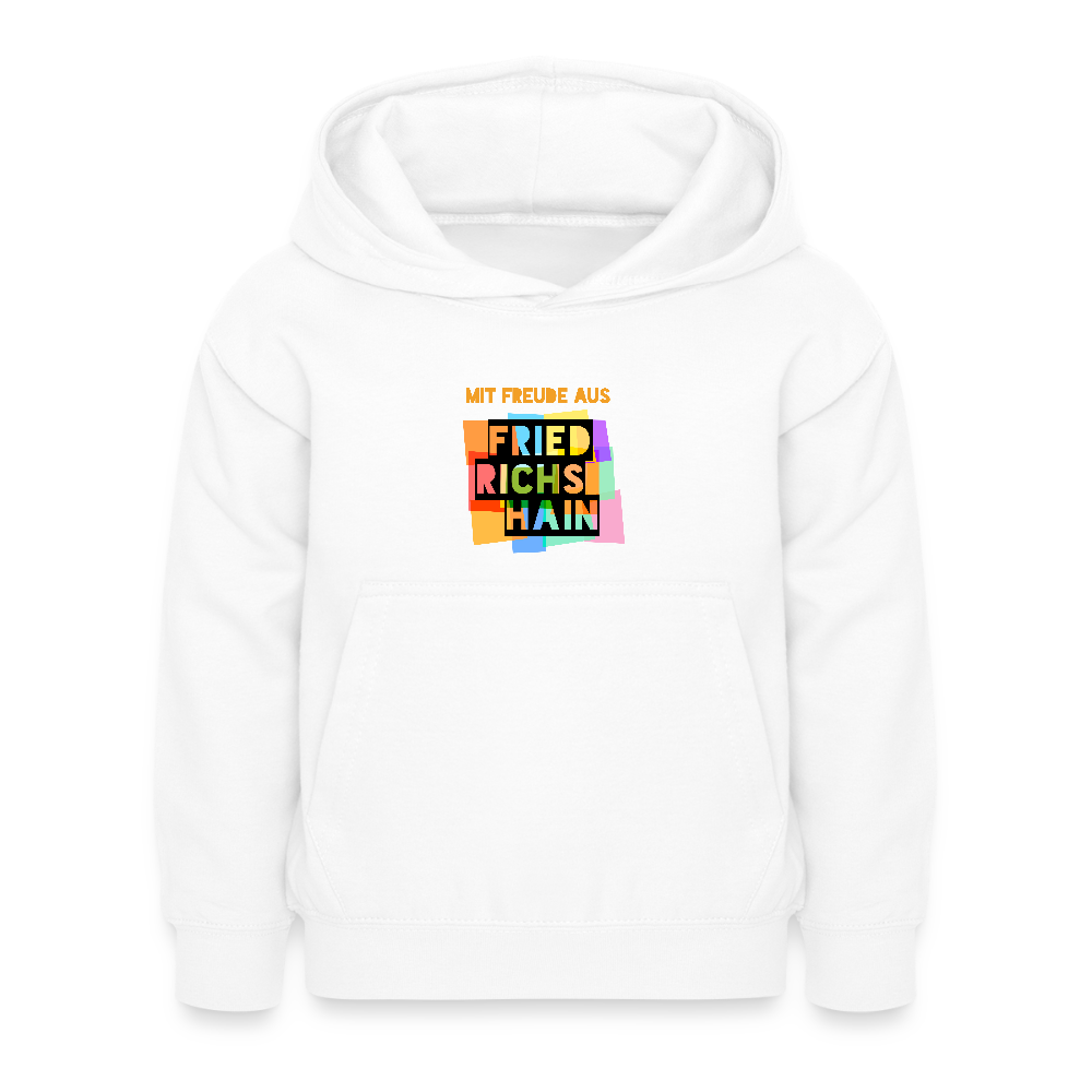 Freude aus Friedrichshain - Kinder Hoodie - Weiß