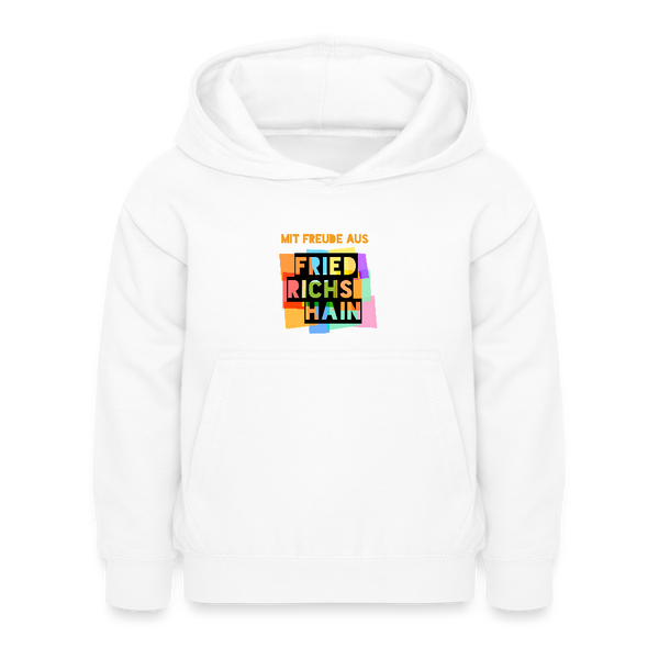 Freude aus Friedrichshain - Kinder Hoodie - Weiß