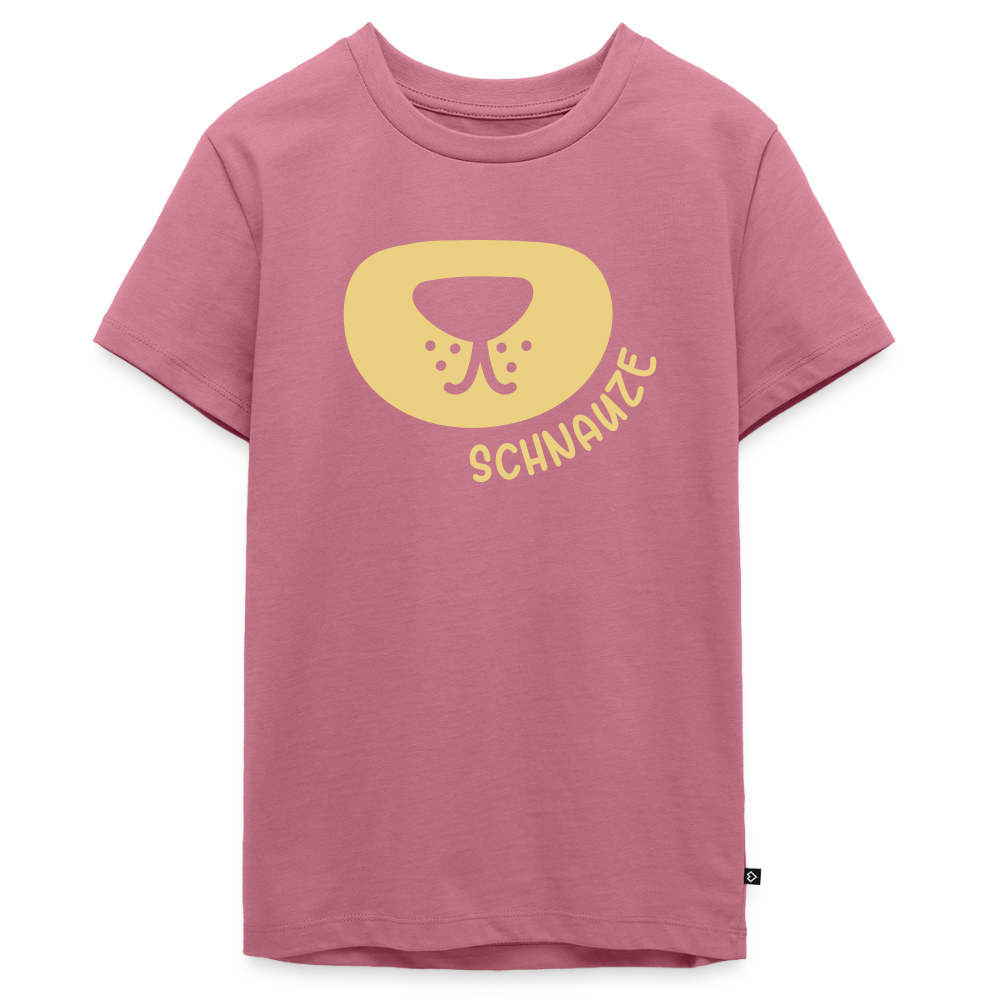 Schnauze - Teenager Premium T-Shirt - Mauve