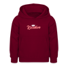Kiezdiva - Kinder Hoodie - Bordeaux