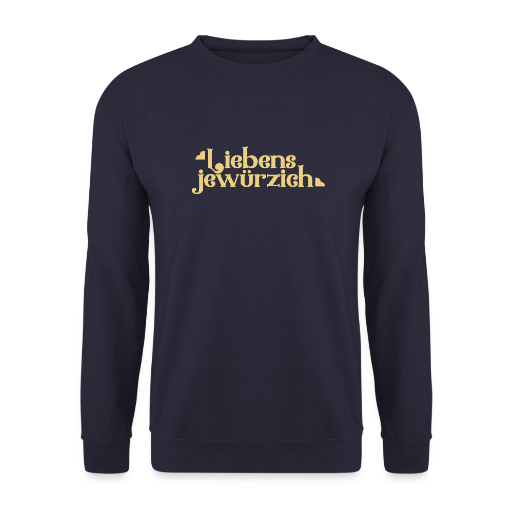Liebensjewürzich - Unisex Pullover - Navy