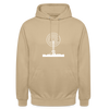 Funkturm im Fokus - Unisex Hoodie - Beige