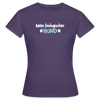 Mein biologischer Hund. - Frauen Premium T-Shirt - Dunkellila