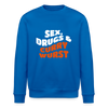 Sex, Drucks & Currywurst - Unisex Bio Sweatshirt - Königsblau