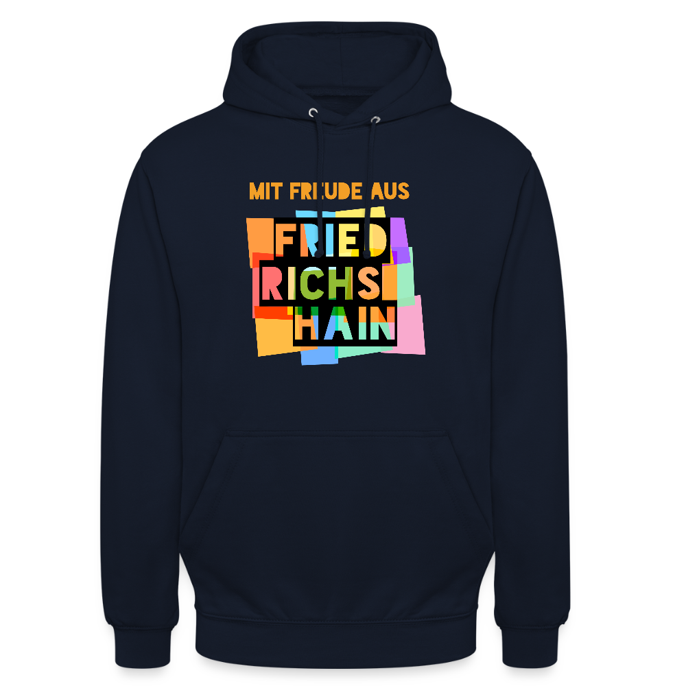 Freude aus Friedrichshain - Unisex Hoodie - Navy