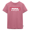 Papa, ick steh' uff dir - Kinder Premium T-Shirt - Mauve