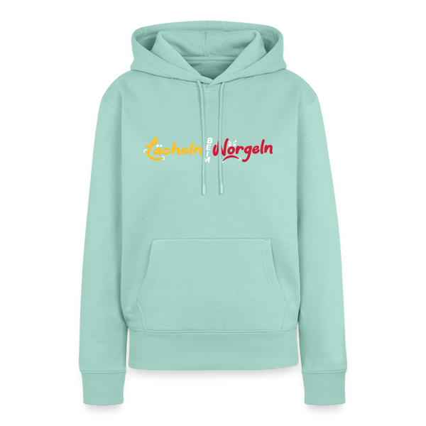 Lächeln beim Nörgeln - Frauen Premium Hoodie - Mint 