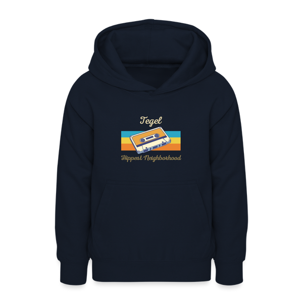 Tegel Hippest Neighborhood - Teenager Hoodie - Navy