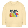 Super Hero - Baby Bio Pullover - Creme