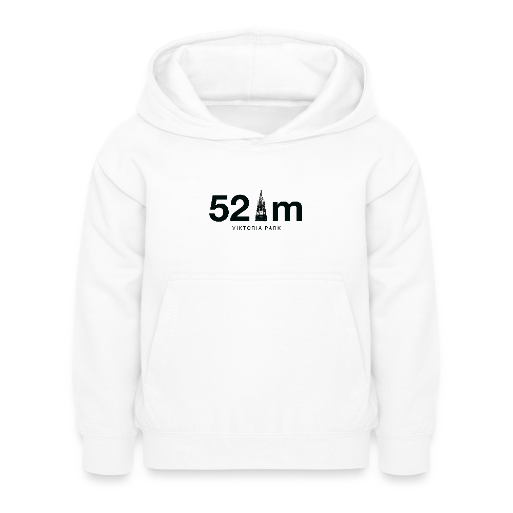 52 m Viktoria Park - Kinder Hoodie - Weiß
