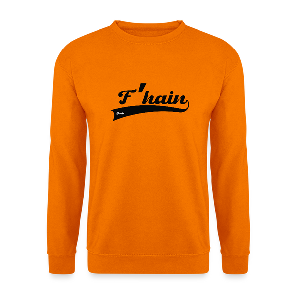 F'hain - Unisex Pullover - Orange
