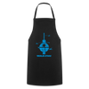 Berlin Stars - blau - Kochschürze - Schwarz