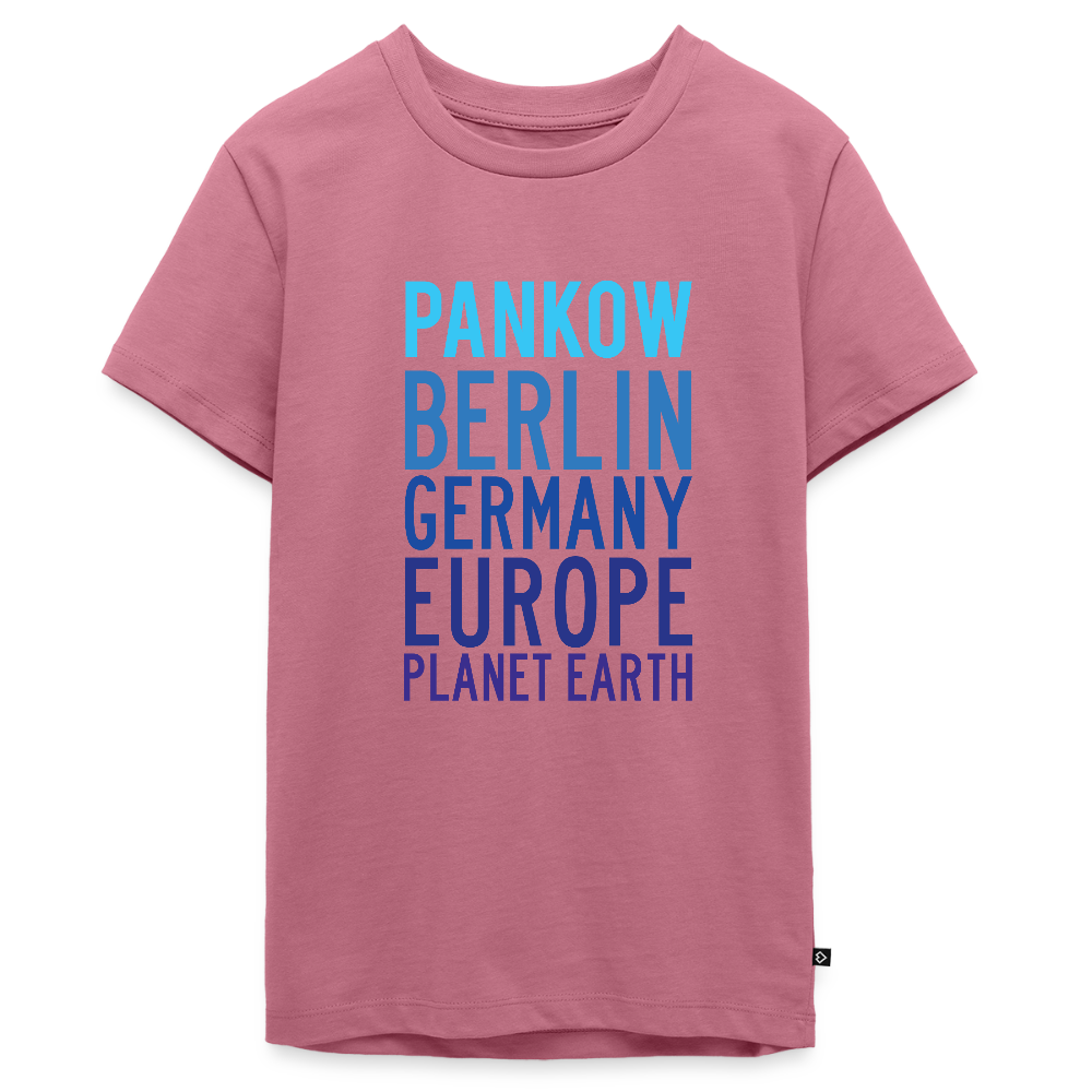 Pankow Planet Earth - Teenager Premium T-Shirt - Mauve