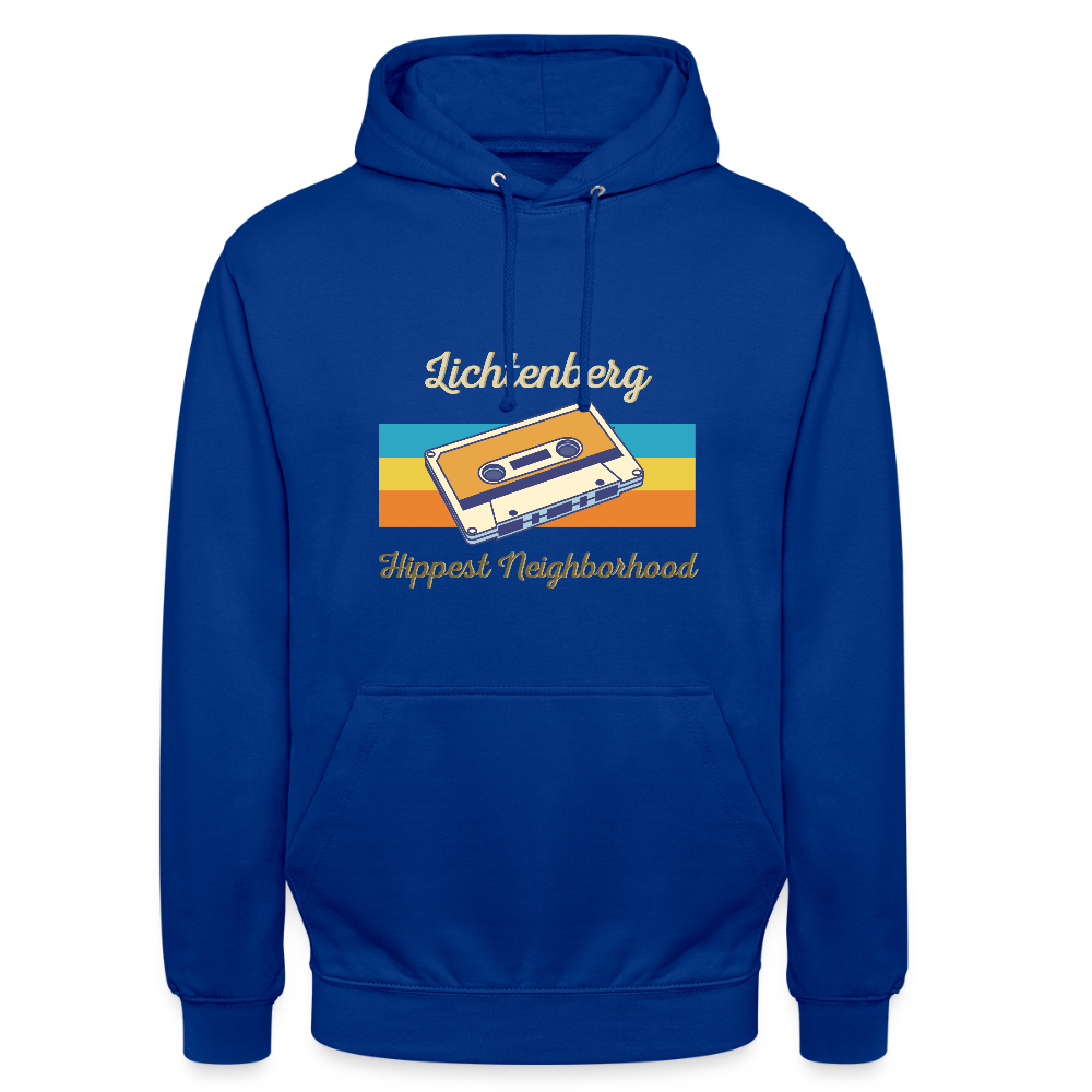 Lichtenberg Hippest Neighborhood - Unisex Hoodie - Royalblau