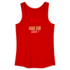 Hab Dir Lieb! - Frauen Bio Tank Top - Rot