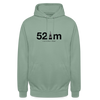 52 m Viktoria Park - Unisex Hoodie - Graugrün