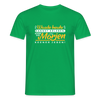 Wasde heute kannst erleben, kann dir morjen keener jeben! - Männer Premium T-Shirt - Kelly Green