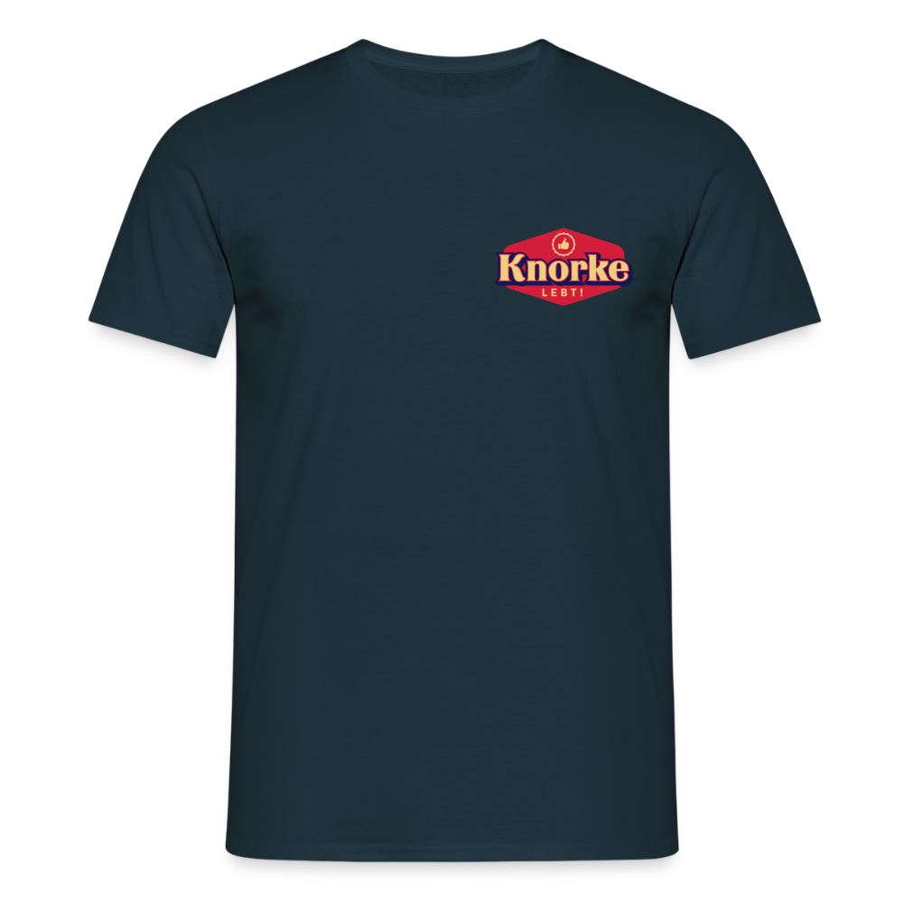 KNORKE lebt! - Männer Premium T-Shirt - Navy
