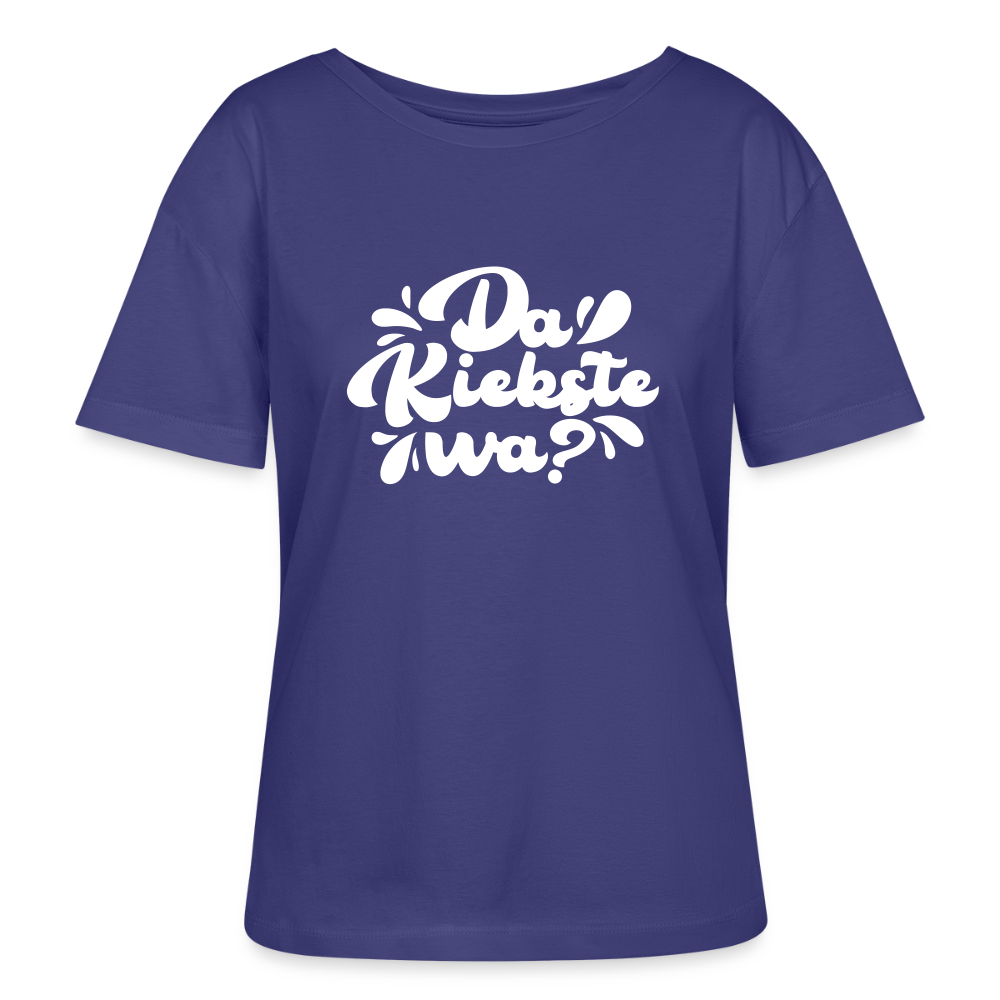 Kiekste - Relaxed Rundhals Frauen Bio-T-Shirt - Dämmerung
