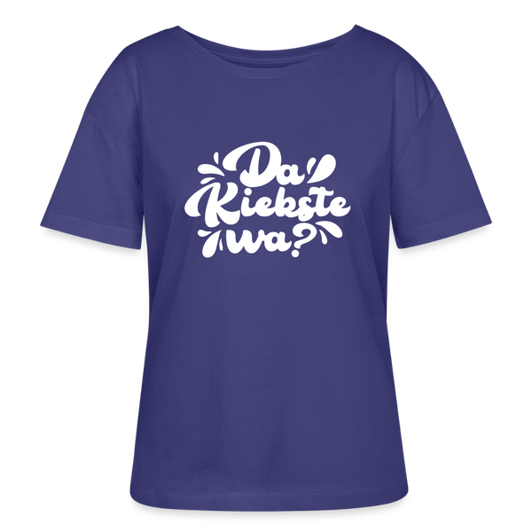 Kiekste - Relaxed Rundhals Frauen Bio-T-Shirt - Dämmerung