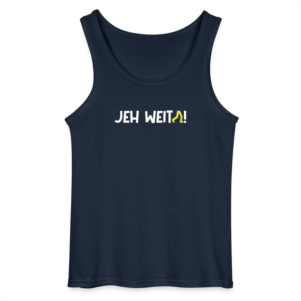 Jeh Weita! - Männer Tank Top - Navy