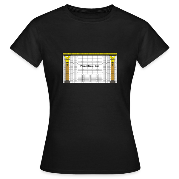Paracelsus-bad - Frauen Premium T-Shirt - Schwarz