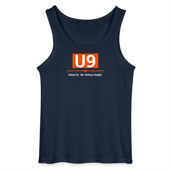 U9 - Männer Tank Top - Navy