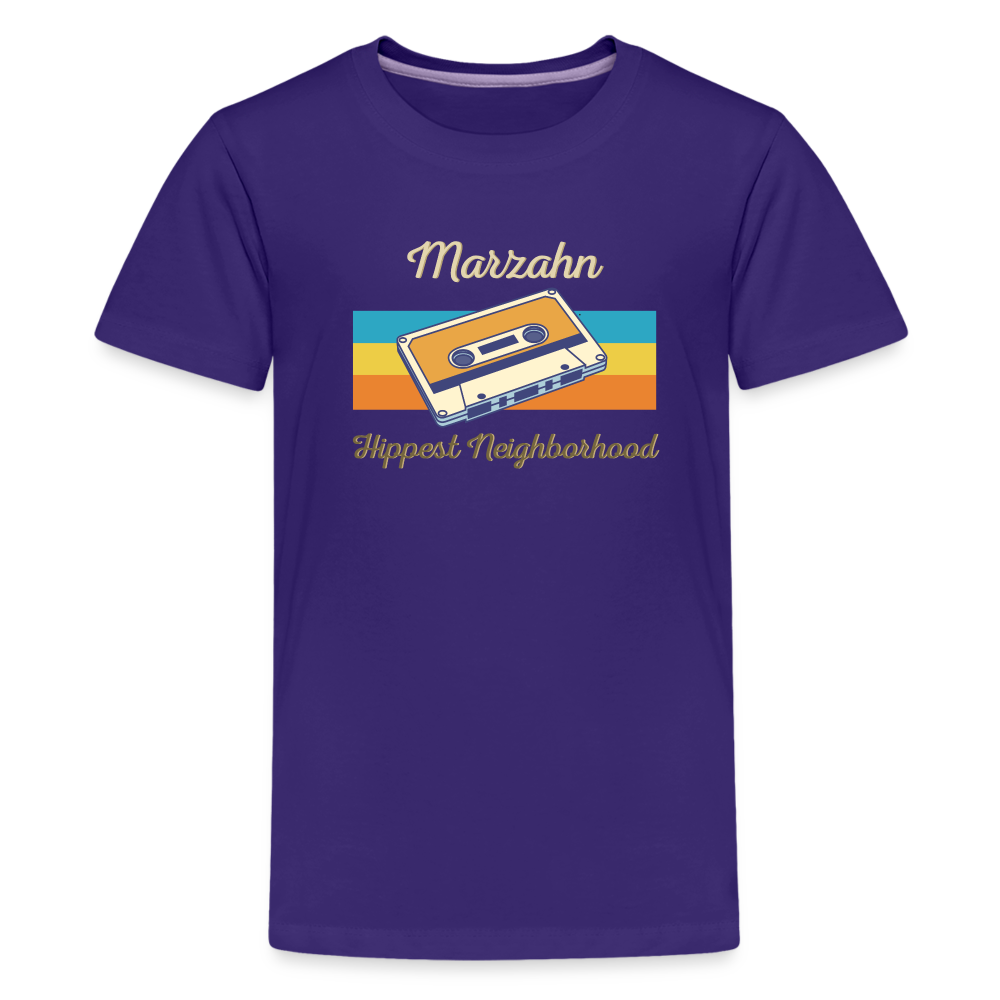 Marzahn Hippest Neighborhood - Teenager Premium T-Shirt - Lila