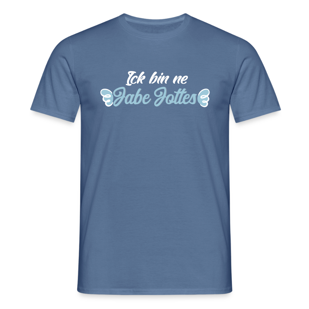Jabe Jottes - Männer Premium T-Shirt - Taubenblau