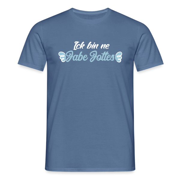 Jabe Jottes - Männer Premium T-Shirt - Taubenblau 