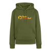 Tach! Ick steh uff Esel! - Frauen Premium Hoodie - Khaki