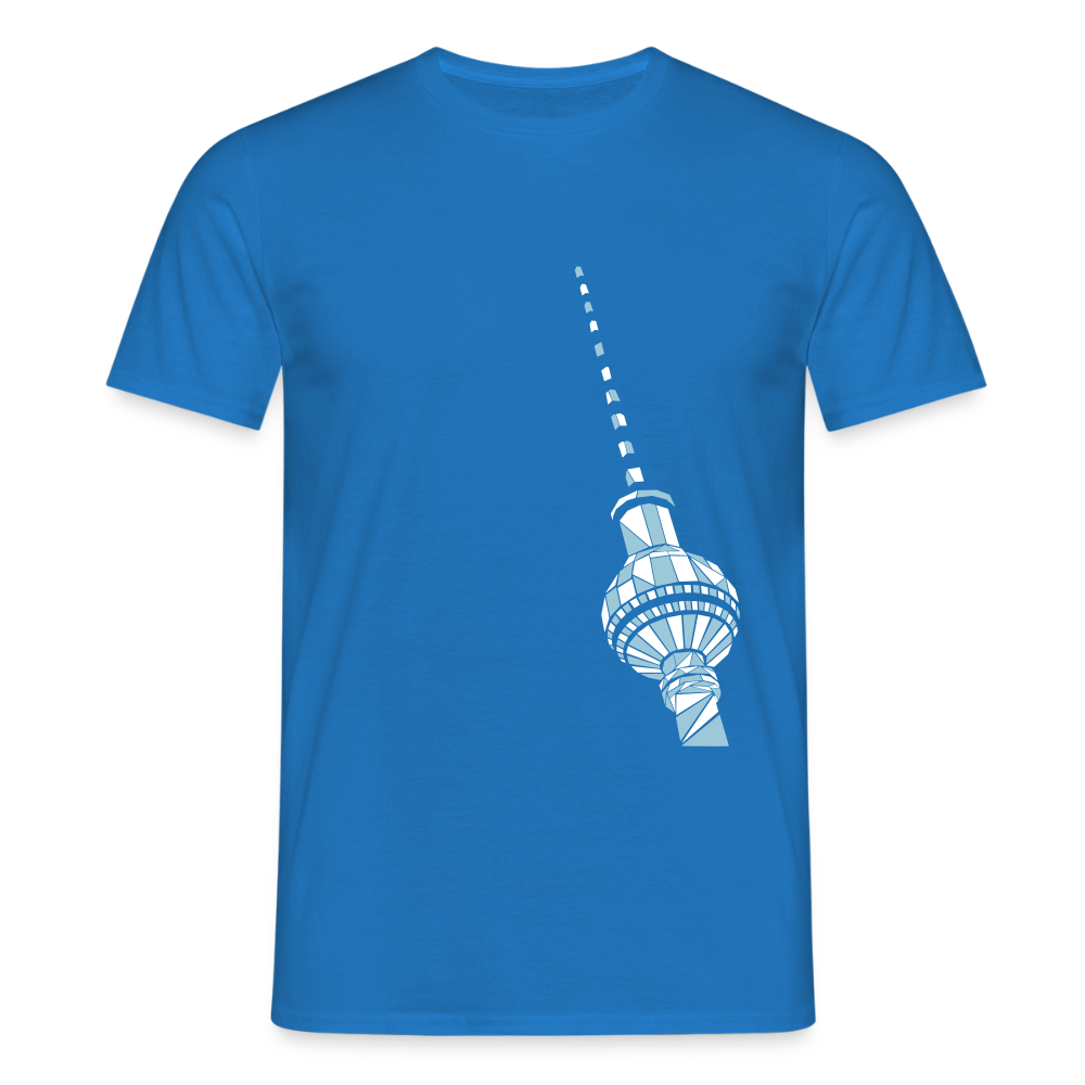 Fernsehturm Geometrie - Männer Premium T-Shirt - Royalblau