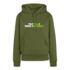 Nich faul! Energieeffizient! - Frauen Premium Hoodie - Khaki